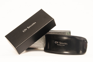 Packaging for Sinatra Sunglasses